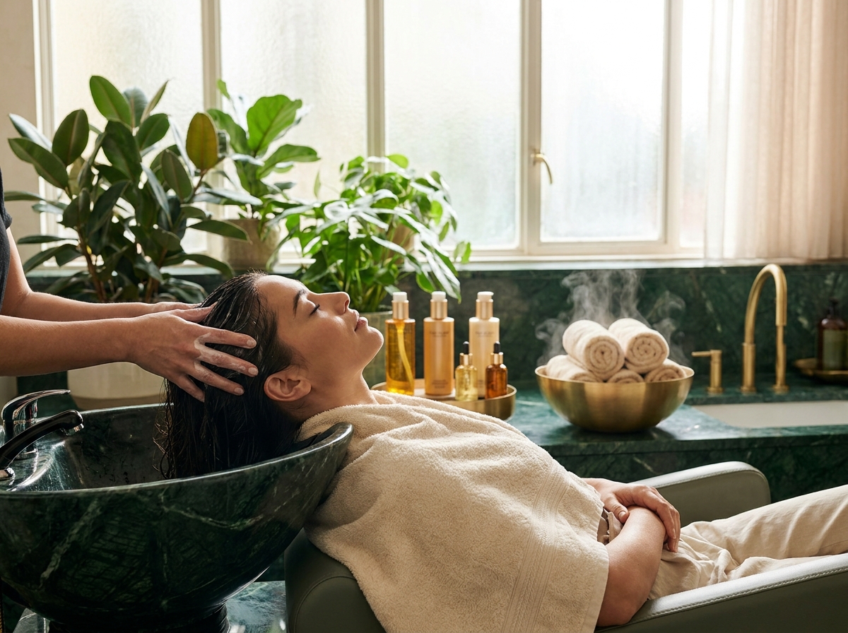 Hair Spa & Detox promotion
